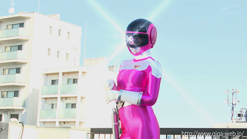 ヒロイン女体図鑑 パーフェクトレンジャー レンジャーピンク 五十嵐美月 サンプル 1