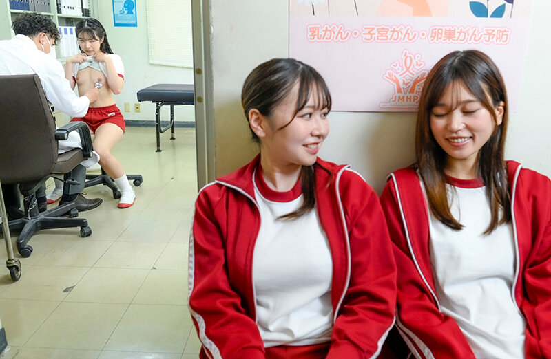 発育中のウブっ娘J系 セクハラ身体測定 敏感すぎる体育着娘 超豪華5名収録！ サンプル 2