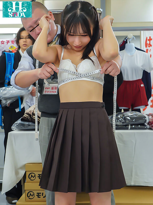 学校指定猥褻測定。制服採寸で、無垢な女子のムフフな身体をイタズラし放題！？ サンプル 5