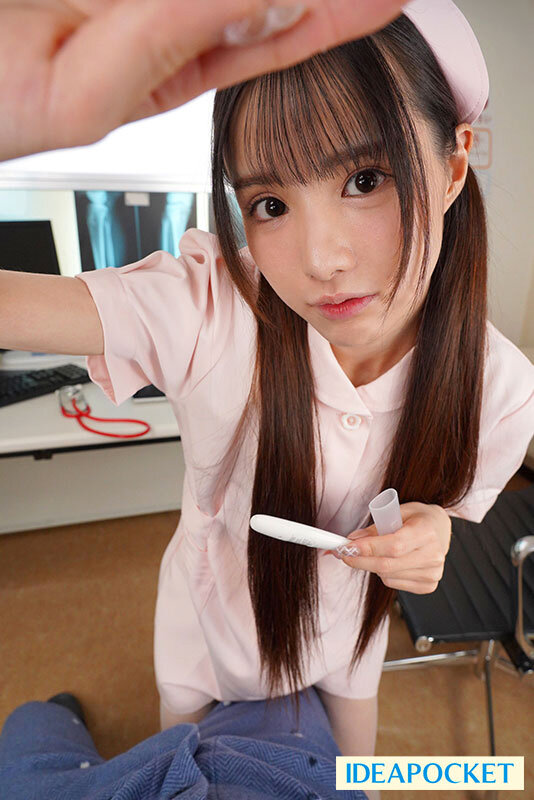 【VR】「さきに会いたいからってナースコール呼ばないでよ、バカ」 憎まれ口を叩きながらどこか嬉しそうにちんしゃぶしてくれる＜顔面特化＞エロカワ舐めしゃぶりナース 佐々木さき サンプル 5