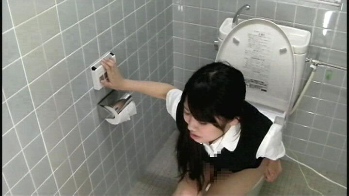 都内某所 雑居ビル 男女共用トイレのオナニー盗撮映像4時間ベスト40人 サンプル 4