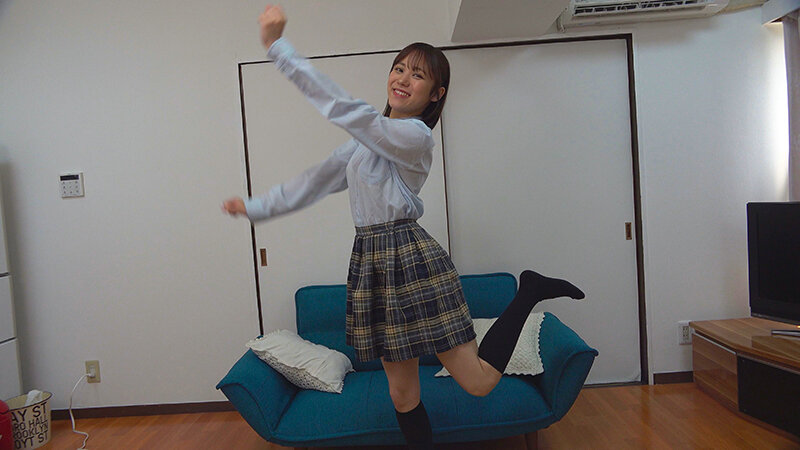 オナサポ！！ 女子○生 着衣で全裸で挑発的ダンス 18 サンプル 9