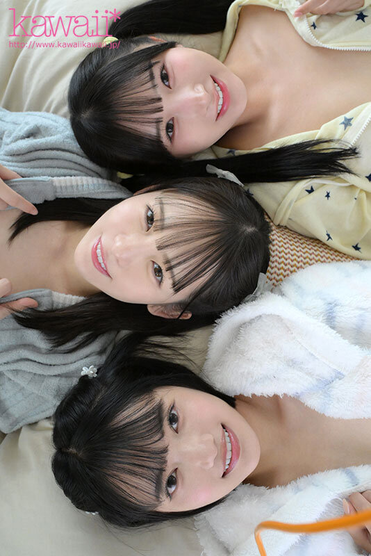 【VR】顔面特化×ベロキス×ハーレム痴女っ娘（こ） 顔面優勝すぎる姪っ子3姉妹の幼つるまんにありったけの精子ドピュッドピュッドピュッ 西元めいさ 八坂凪 由良かな サンプル 12