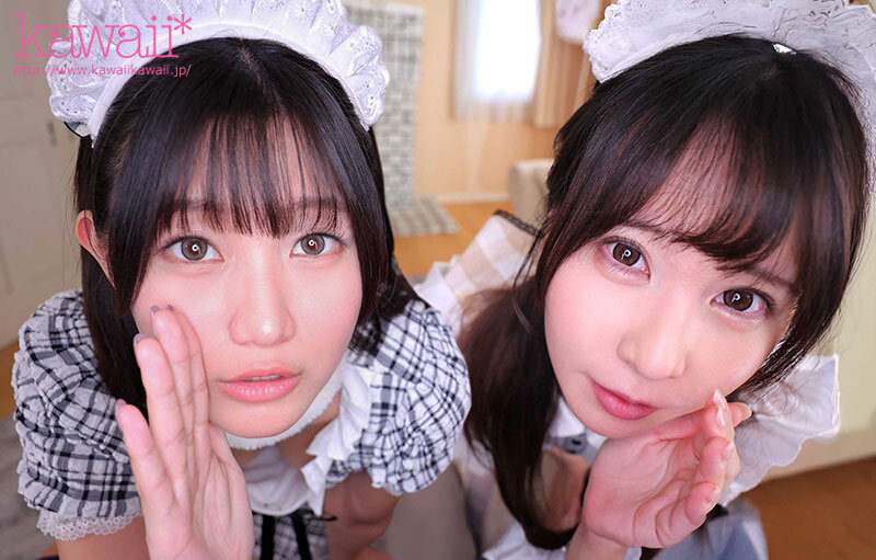 【VR】【Wアニメボイス】【脳イキ囁き特化】ベロキス、絶対領域、挟み撃ち…五感を支配する性処理専門メイド 今田光 谷村凪咲 サンプル 3