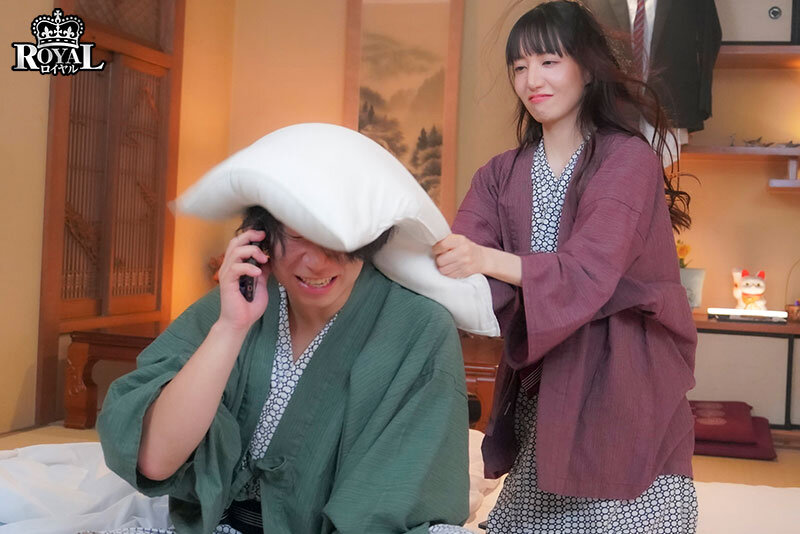 朝起きたら部屋に浴衣がはだけた後輩女子社員！いつも生意気で悪態ばかりついてくるのに、甘えてきたので… 石田佳蓮 サンプル 11