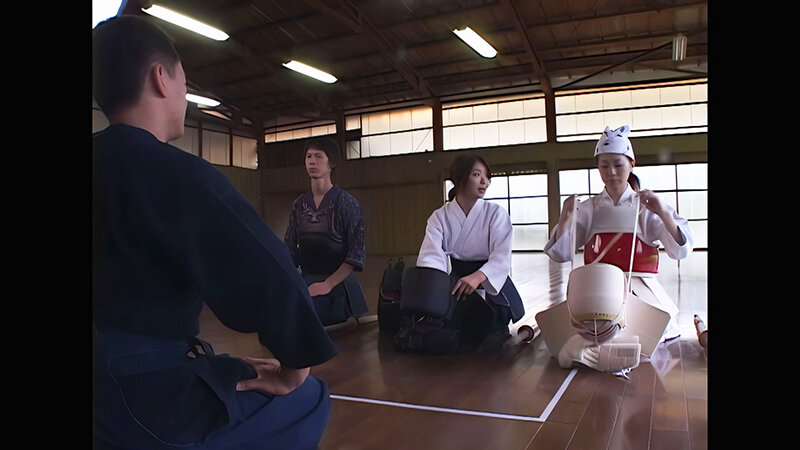 【AIリマスター】燃えよ剣 美熟女剣道姉妹の本番腰ひねり サンプル 1