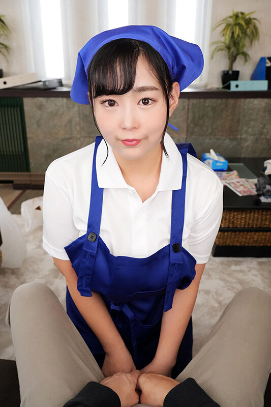 【VR】おちんちん生絞りコースが存在するという毎週土曜日のハウスクリーニングの噂 吉根ゆりあ サンプル 6