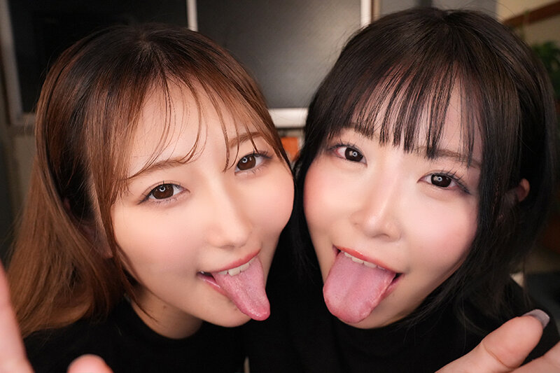 【VR】闇バイトで強盗しにきた無毛つるつる女ギャング2名にチ〇ポ嫐られザーメン強奪されるWパイパン闇SEX サンプル 5