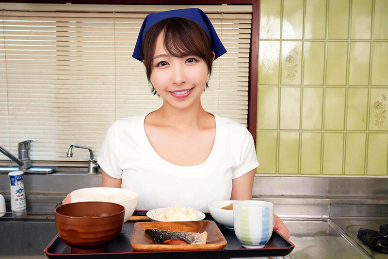 【VR】田舎の民宿でリゾートバイトをしたら巨乳でショートカットの宿主が勤務中でも励ましながら抜いてくれる 宍戸里帆 サンプル 5
