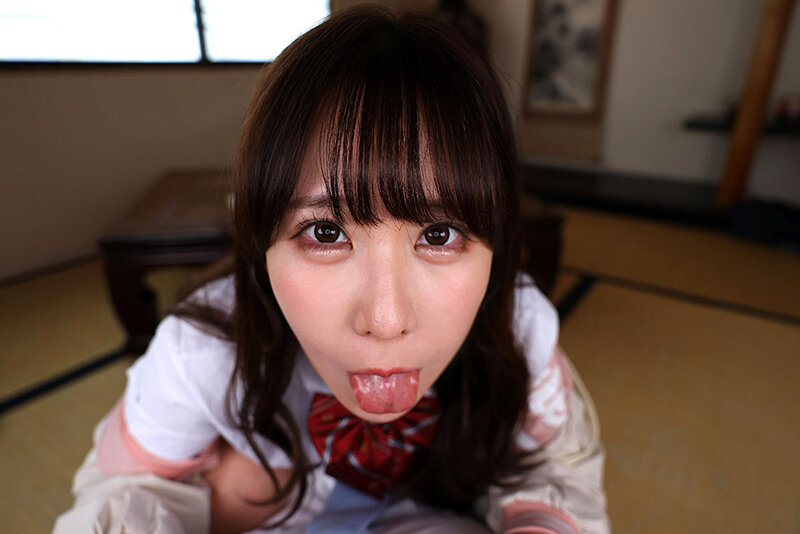 【VR】もうそろ子供作らないと将来ヤバない？早婚が当たり前のド田舎。排卵日は精子が逆流するまで中出しを求める校内一のヤリギャル ひかるん（1●） サンプル 12
