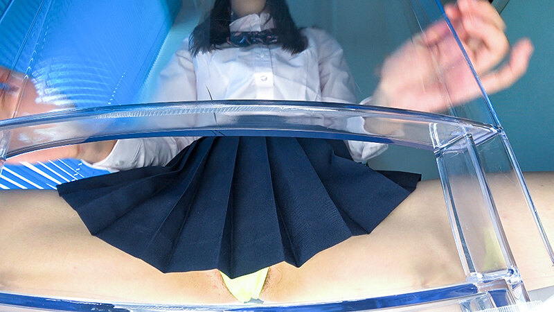 挑発女子校生スケスケ透明椅子パンモロ密着パンティー20 サンプル 4
