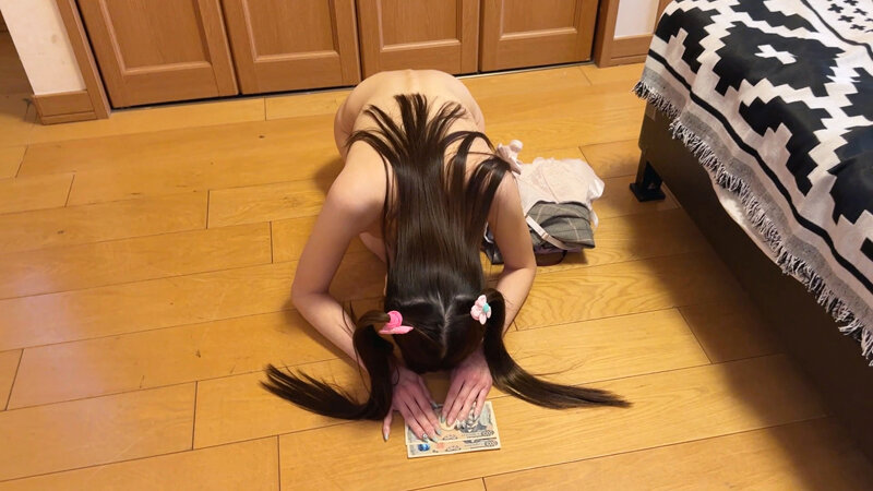 足りねぇ金はハメ撮り売って稼いでこい！奴●のように扱われても推しのために貢ぐ地雷変態女。依存しすぎて限界を超えたドン底少女の魂の金策エロ映像280分 サンプル 5