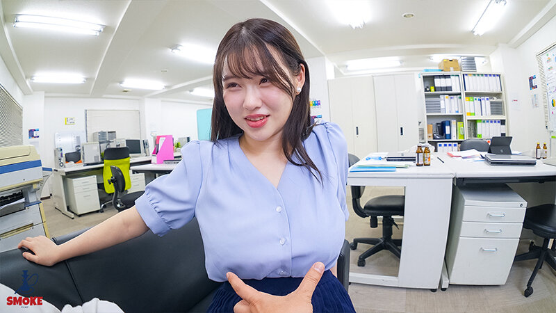 【乳首開発セクハラ】残業中のオフィスで二人きり、無自覚パツパツおっぱい挑発してしまい中年スケベ部長から若肌乳首をネチっこくいじられチクイキ絶頂してしまう色白巨乳部下OL 丸最レア サンプル 16