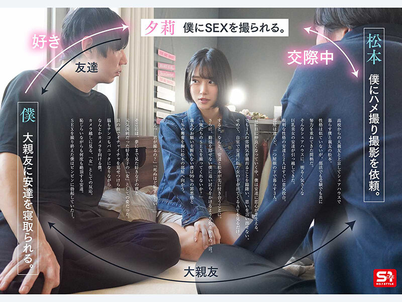 大好きだったあの娘が親友と付き合い、親友からハメ撮り撮影係を頼まれたウツな僕。 でも…人生で一番ギンギンです。 安達夕莉 サンプル 10