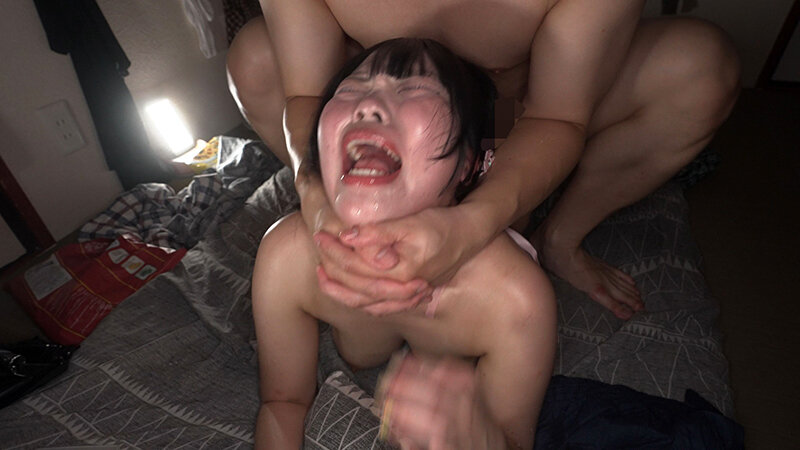 【アヘ顔ぶっ壊れ】強●クスリ漬け トー横地雷系女子を拉致って首絞めビンタイラマ折●！！ ビチョ濡れ潮吹きガンギマリ堕ち！すずめゆら サンプル 15