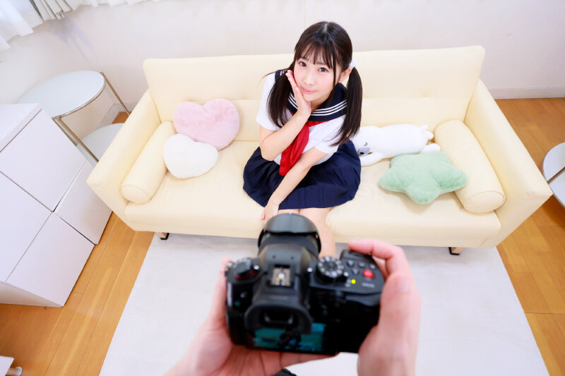 【VR】【8K】アイドルを目指す幼顔J● 芦田希空 サンプル 3