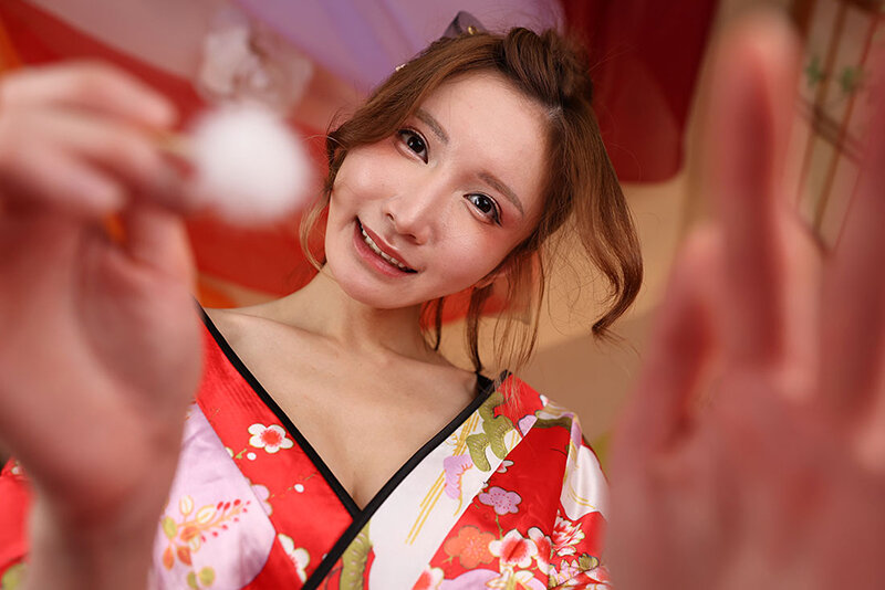 【VR】これぞ8K！顔面特化アングルVR ～江戸の極上花魁！最高遊女そらに酔いしれる夜～ 天川そら サンプル 10