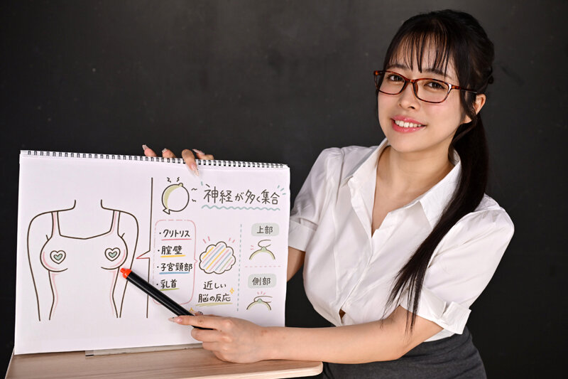 【VR】【8K】私の最高爆乳を使って教える「正しい乳揉みセックスのやりかた」ぱい揉みコンサルタント乃蒼先生 羽月乃蒼 サンプル 2