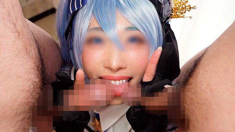 コスさぽ。ヲタオヂ中出しブッカケ乱交パイパンGcup天然オナホレイヤーyuikaをねちねちコスハメでアへ顔！オホ声！イキ潮噴射！ゴム無しピストン1000連発！ サンプル 9