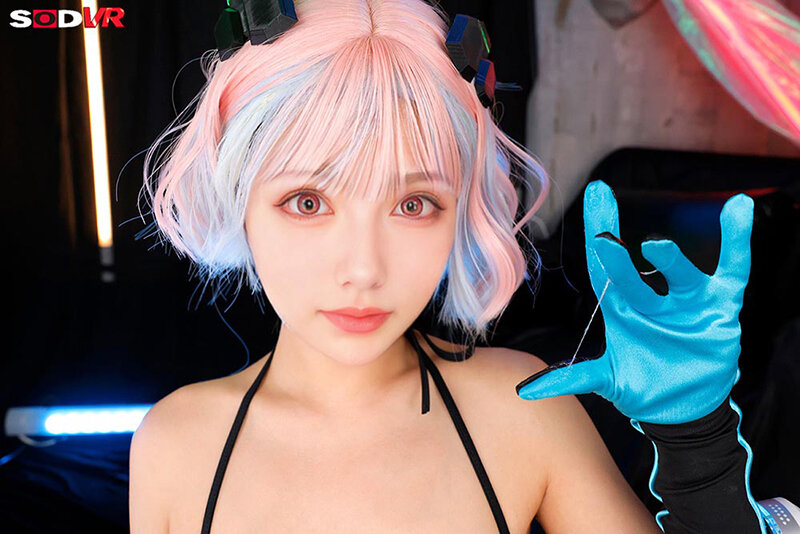【VR】「あなたはどの顔でヌク？」AIVR サイバーパンク 仮想世界のド痴女プログラム女に激しい騎乗位でチ●ポがバカになるぐらい精子を搾り取られる。 サンプル 11