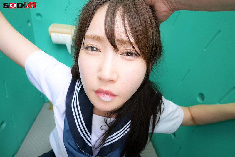 【VR】【8K】我慢できず建設現場の仮設トイレを無断で使ったJ●に鬼イラマでお仕置きレ●プ 尿意に抗えず迷い込んだのは鍵が壊れたワケありトイレでした... 依本しおり サンプル 8