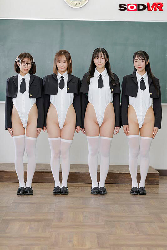 【VR】【8K】私立ハイレグ学園 性処理学科 ～クラスメイト同士で性器を触りあい。真剣に性処理を学ぶVR～ サンプル 2