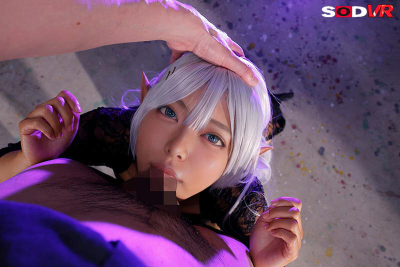 【VR】ダークエルフVR ※性欲の種族値が高いらしい注意 身体がめちゃくちゃいいメスのダークエルフを 召喚させてアへアへになるまで何日もかけて、人間のチ●ポと射精でわからせる。 サンプル 4