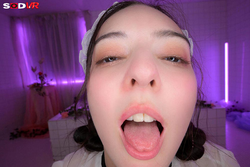 【VR】【8K】ハーフ美人でド痴女のマ○コ丸出し結合部穴あきコスプレ完全着衣中出しソープランド 西田カリナ サンプル 15