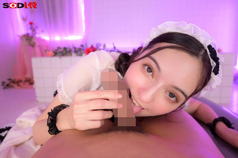【VR】【8K】ハーフ美人でド痴女のマ○コ丸出し結合部穴あきコスプレ完全着衣中出しソープランド 西田カリナ サンプル 3