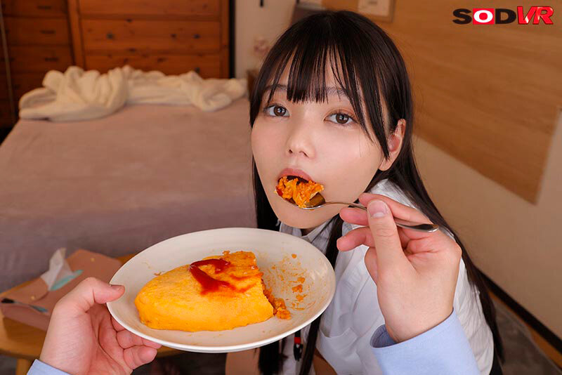 【VR】【8K】松永あかり初VR 同棲生活×顔面特化×10射精 アニメ声の彼女と休日は終日エッチなことしてます。 サンプル 9