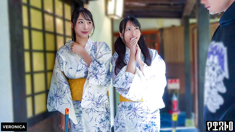 高級旅館で大乱交！住み込みバイトの美女達をやりたい放題エッチしまくる濃厚生中SEX！【しおり/ゆいか/いちか/のかぜ】しおり＆ゆいか篇 サンプル 3