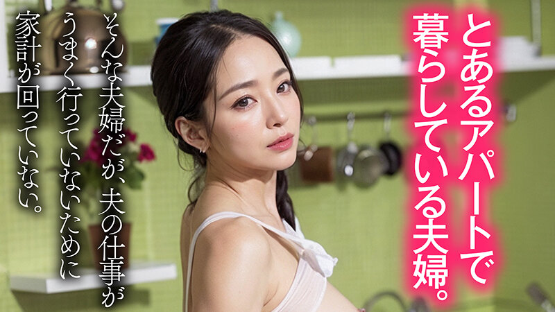 【AI同人】愛する巨乳妻は家計のため隣人の相手をする裏バイトをしています【人妻NTR】 サンプル 3