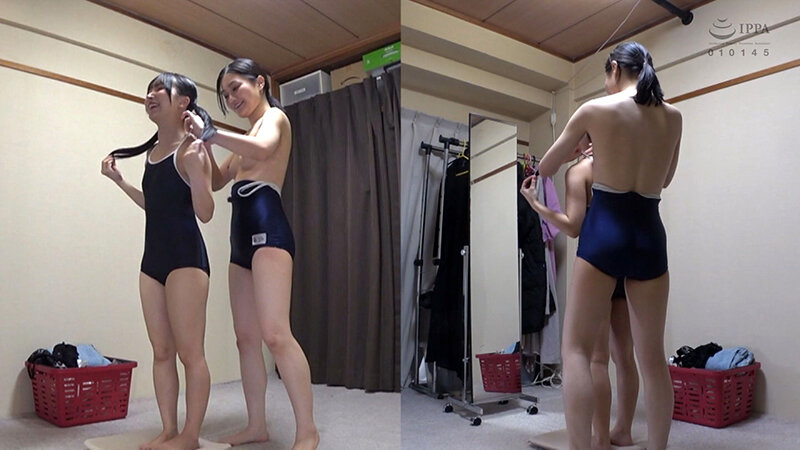 由良かな×雪奈真冬 姉御の個撮 神レズスク水 女が自らカメラを持ち可愛い女子の水着姿をじっとり撮影！親父の個撮ゆずりのハミ毛、ジョリワキ等のフェチ接写はもちろん女に撮られる恥ずかしい放尿やローション密着やレズSEXを完全着衣で楽しむレズハメ撮りAV サンプル 2