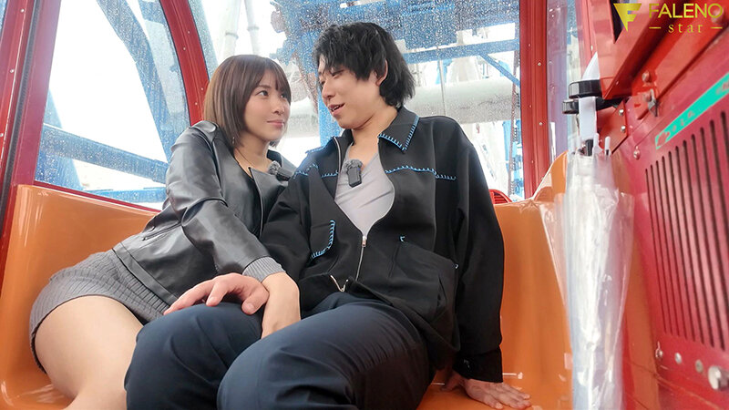 「お外で勃起して恥ずかしくないの？」彼女持ちのM男クンを寸止め焦らしデートの限界ギリギリで即ホテルに連れ込み何度も射精させる痴女上司 つばさ舞 サンプル 1