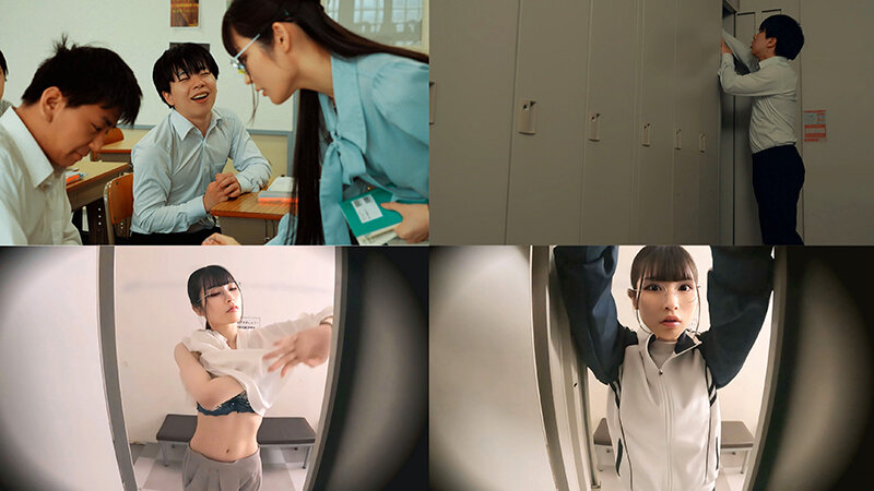 高嶺の花だと思っていたさくらせんせいは…実はおチ〇ポ調●が趣味のド変態だった！誰かが近くにいる状況で密着囁き罵倒で男の反応を楽しみチ〇ポがバカになるくらい何回も射精させて弄ぶ！ 胡桃さくら サンプル 2