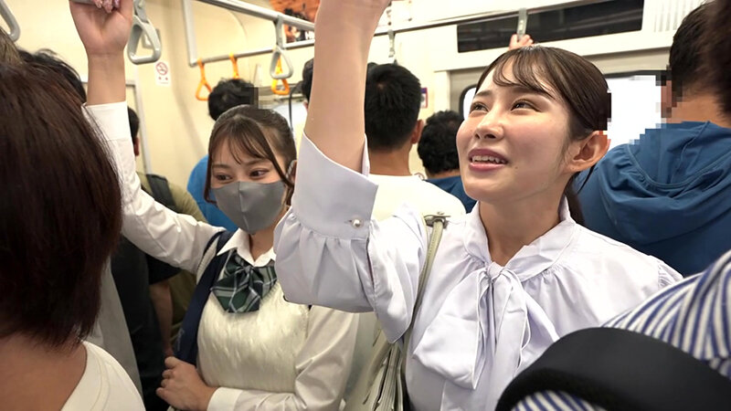 濃厚接吻痴● 満員電車で身動きが取れずイカされ快楽堕ち トロける舌絡めで懇願絶頂～ターゲットA子編～ サンプル 2