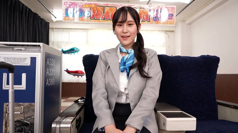 透け壁越しだからディルドーズブマン丸見え！フライト帰りの美脚CAが挑戦する極太ディルドチャレンジ！いやらしい腰振りをじっくり観察されて赤面羞恥イキ！欲しがりマ〇コに無責任中出し！～ひびきさん編～ サンプル 1