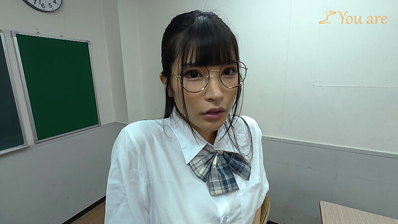 地味な巨乳優等生めがねちゃん！担任に放課後の禁断性教育に半泣き「もうやめて」 胡桃さくら サンプル 1