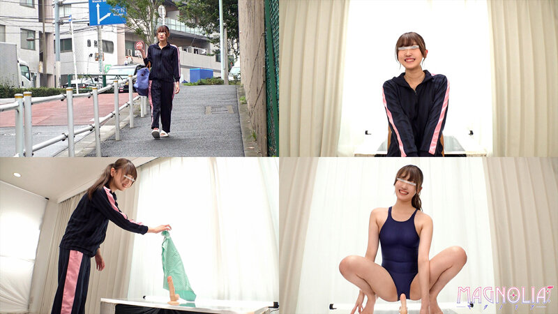 016＃街角素人モニタリング/美尻でデカ尻なアスリート女子限定！1cmだけ挿入ディルド空気イスに挑戦！Vol.1/MAGNOLIAパーフェクトエディションッ！ サンプル 16