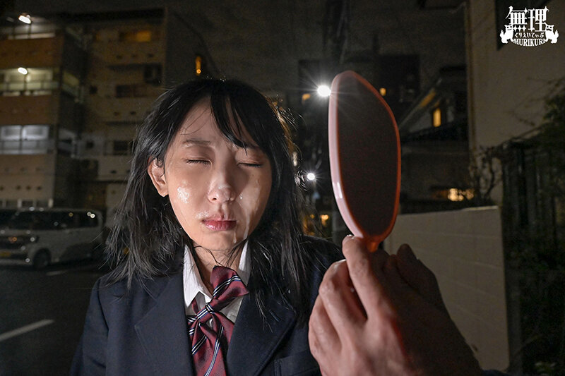 大量ぶっかけ路上凌● 痴●バスに計画乗車させられた美顔J〇が精液ぐちゃドロ羞恥下校 サンプル 17