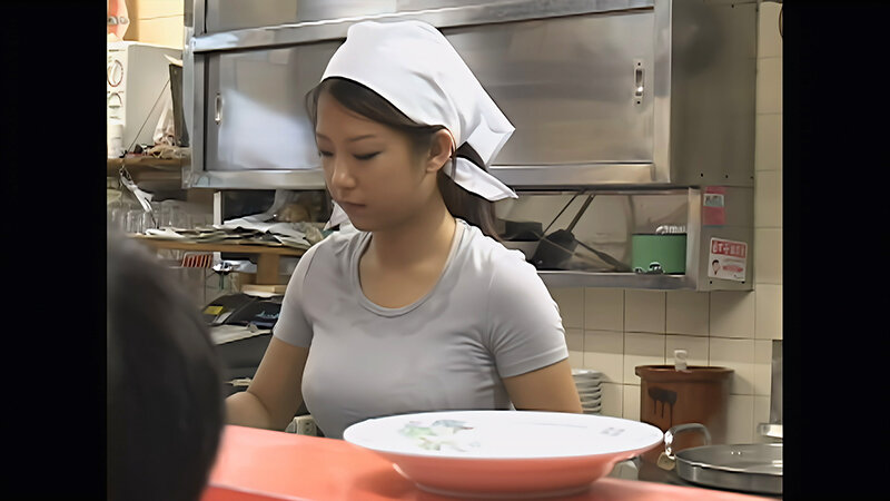 【AIリマスター】接客中に顔を紅潮させながら感じまくるバイト娘 ～ラーメン屋、クリーニング店、洋服屋、ガソリンスタンド～ サンプル 2