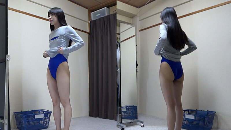 池上乙葉 濡れてテカってピッタリ密着 神競泳水着 可愛い女子の競泳水着姿をじっとりと堪能！着替え撮影から始まり貧乳から巨乳にパイパン、ハミ毛、ジョリワキ等のフェチ接写やローションソーププレイや競泳水着ぶっかけ等を完全着衣で楽しむAV サンプル 1