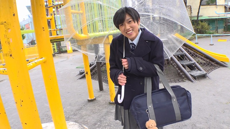 ボーイッシュ再び！（これぞ）天然早漏イクイク女子校生。～ひよこ史上もっとも敏感なあの子が最後にもう一度だけ出演してくれました。巨根・ぶっかけ・イラマ・3Pで痙攣無限大にイキ狂う！！～ サンプル 1