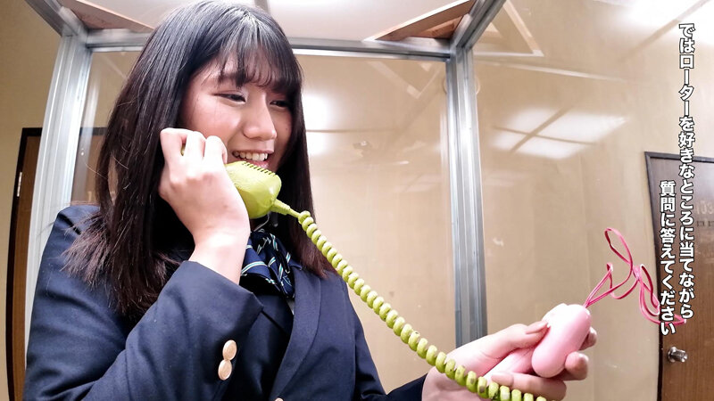 公衆電話ボックス360度 顔面最強美乳J〇きき乳首チャレンジ なぎささん（●年生） サンプル 2