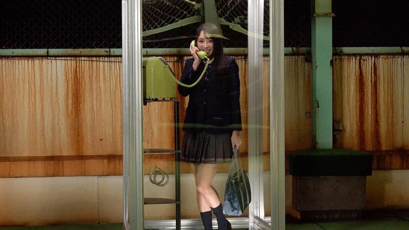 公衆電話ボックス360度 顔面最強美乳J〇きき乳首チャレンジ ゆいかさん（●年生） サンプル 1