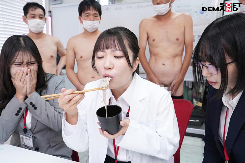 「ザーメンと最も相性の良い食べ物は何か？」をSOD女子社員3名が真面目に検証してみた結果 計46食の濃厚ホンモノ精子でお腹いっぱい 咀嚼でじっくり味わいごっくん飲み込むザ～汁マリアージュ食ザー実験 SOD性科学ラボ REPORT23 サンプル 6
