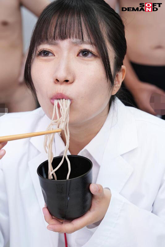 「ザーメンと最も相性の良い食べ物は何か？」をSOD女子社員3名が真面目に検証してみた結果 計46食の濃厚ホンモノ精子でお腹いっぱい 咀嚼でじっくり味わいごっくん飲み込むザ～汁マリアージュ食ザー実験 SOD性科学ラボ REPORT23 サンプル 7