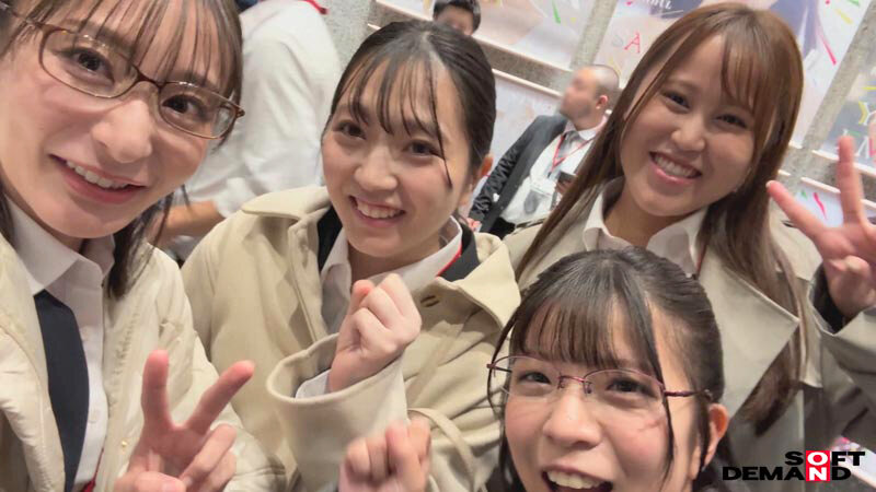 SOD深夜のゴミ拾いの裏でお酒が入って同僚とセックスしていたSOD女子社員4名 サンプル 2
