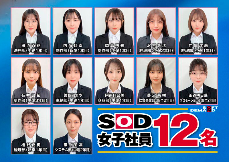 SOD女子社員12名 女性器特化健康診断 オマ○コ入念ドクハラ545分 サンプル 3
