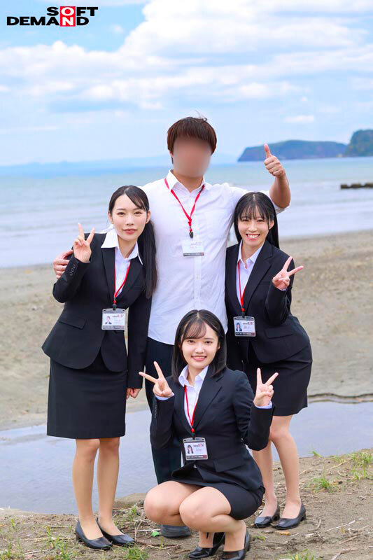 絶倫先輩社員のハ×撮り研修に同行させられた1年目女子社員3名の記録 サンプル 2